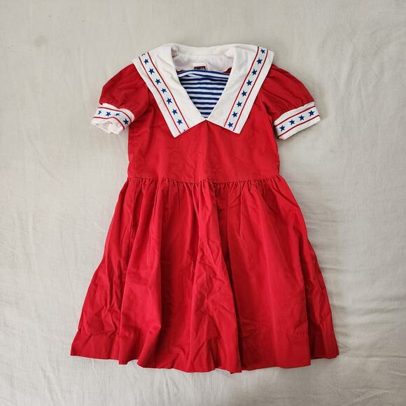 Vintage Other - Vintage Chocolate Soup Sailor Dress kids 6/7